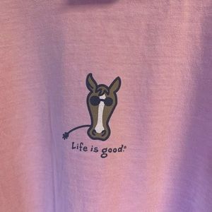 Life Is Good Tops - Life Is Good Horse Long Sleeve Shirt Life Is Good Tops - Life Is Good Horse Long Sleeve Shirt